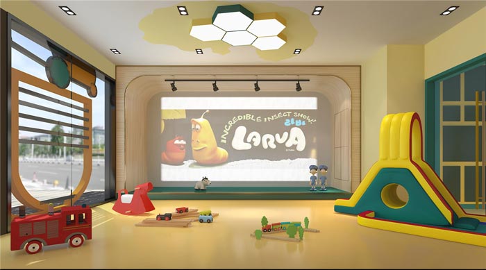 860平米早教中心裝修設(shè)計案例-第2張圖片-上海古都建筑設(shè)計集團(tuán)