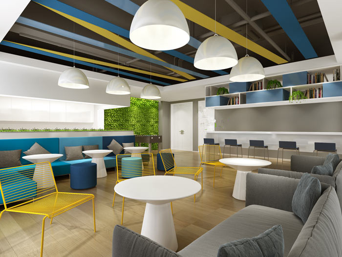 浦東科技公司辦公室設計裝修效果-第5張圖片-上海古都建筑設計集團 浦東科技公司辦公室設計裝修效果-第5張圖片-上海古都建筑設計集團