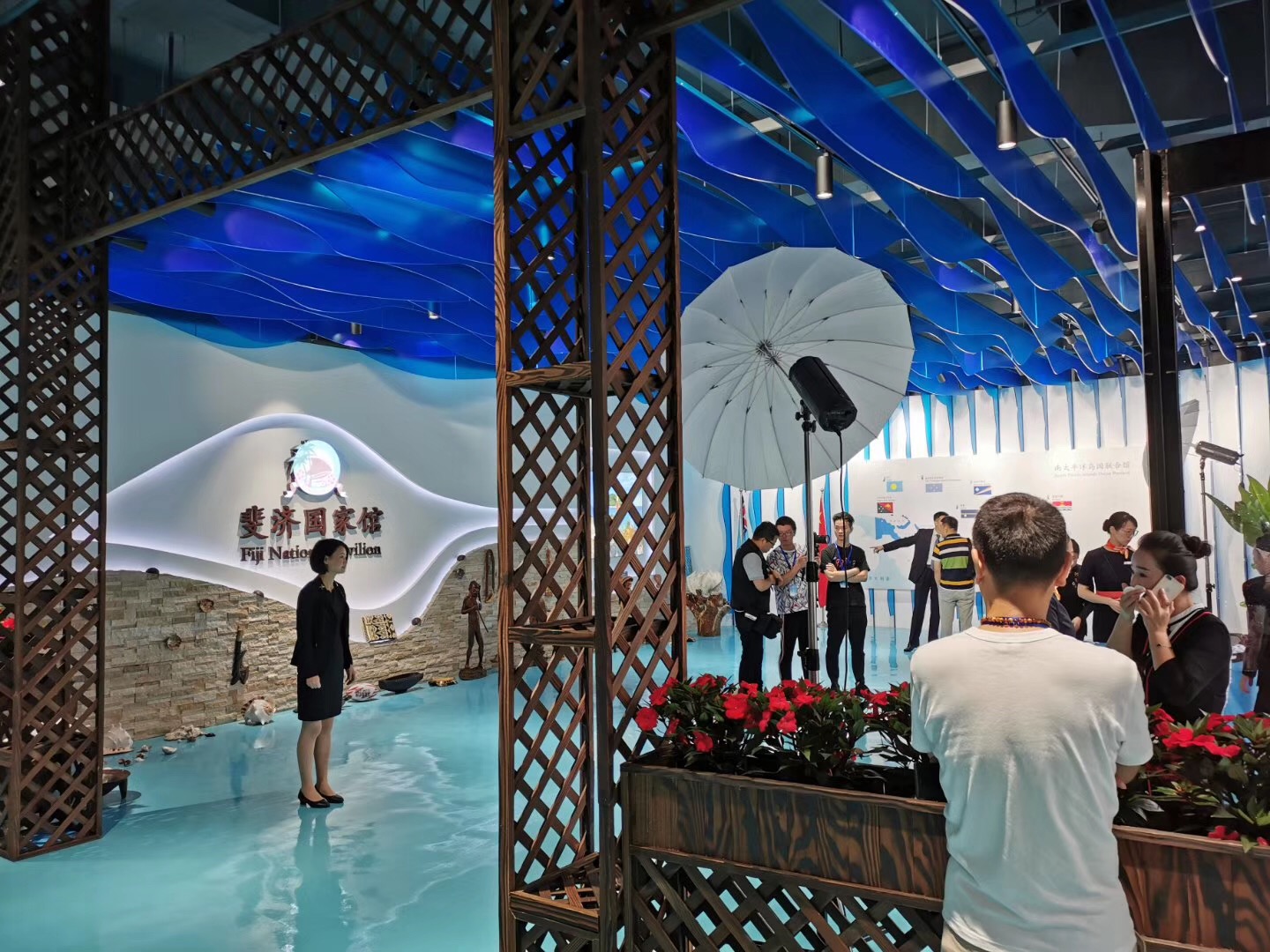 1000平米南太平洋島國(guó)聯(lián)合館裝修實(shí)景圖-第2張圖片-上海古都建筑設(shè)計(jì)集團(tuán) 1000平米南太平洋島國(guó)聯(lián)合館裝修實(shí)景圖-第2張圖片-上海古都建筑設(shè)計(jì)集團(tuán)