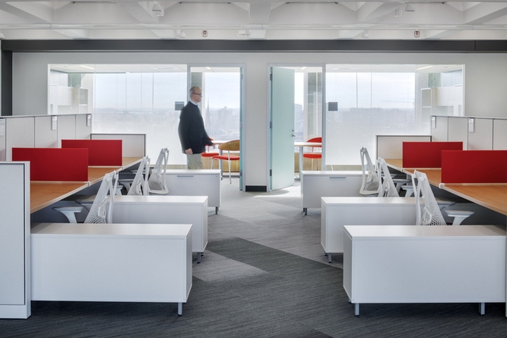 1000平米簡約風格辦公室設計圖-第4張圖片-上海古都建筑設計集團 1000平米簡約風格辦公室設計圖-第4張圖片-上海古都建筑設計集團