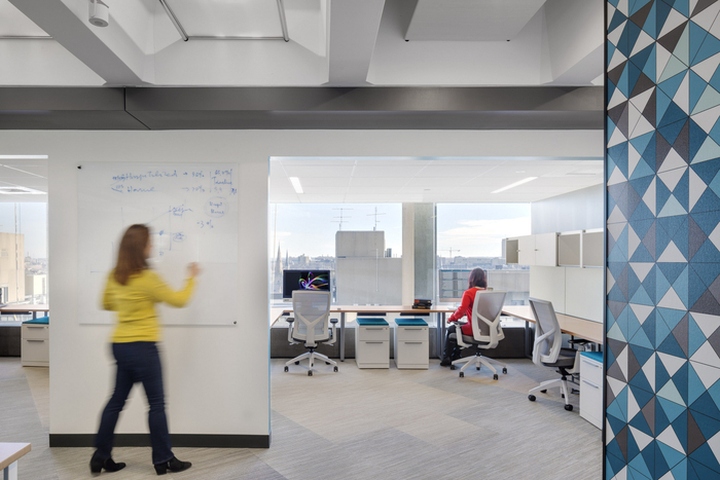 1000平米簡約風格辦公室設計圖-第5張圖片-上海古都建筑設計集團 1000平米簡約風格辦公室設計圖-第5張圖片-上海古都建筑設計集團