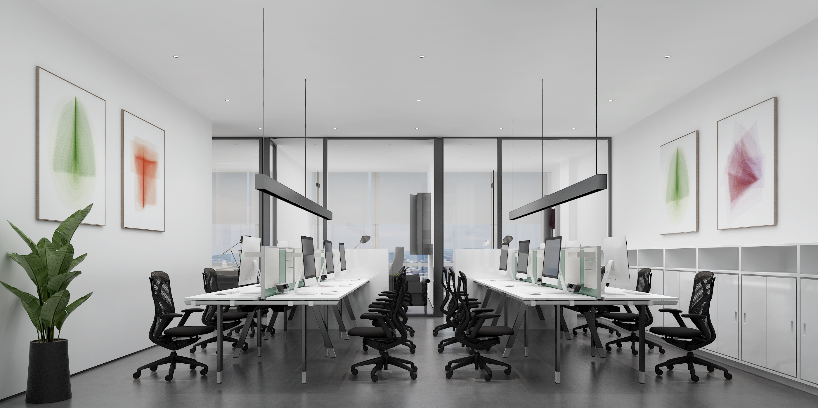 虹口區(qū)來福士辦公室設(shè)計(jì)裝修圖-第5張圖片-上海古都建筑設(shè)計(jì)集團(tuán) 虹口區(qū)來福士辦公室設(shè)計(jì)裝修圖-第5張圖片-上海古都建筑設(shè)計(jì)集團(tuán)