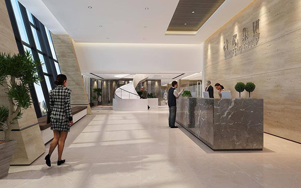 靜安晶品大廈辦公室設(shè)計裝潢圖1000平-第2張圖片-上海古都建筑設(shè)計集團(tuán) 靜安晶品大廈辦公室設(shè)計裝潢圖1000平-第2張圖片-上海古都建筑設(shè)計集團(tuán)