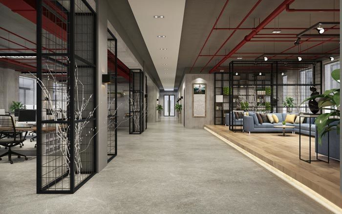 1180平科技公司企業(yè)展廳設(shè)計效果-第2張圖片-上海古都建筑設(shè)計集團 1180平科技公司企業(yè)展廳設(shè)計效果-第2張圖片-上海古都建筑設(shè)計集團