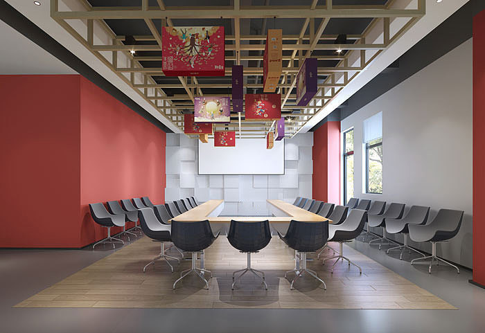 200平簡約時尚辦公室設(shè)計效果-第4張圖片-上海古都建筑設(shè)計集團 200平簡約時尚辦公室設(shè)計效果-第4張圖片-上海古都建筑設(shè)計集團