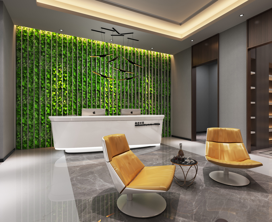 浦東辦公樓裝修設(shè)計400平環(huán)保公司-第4張圖片-上海古都建筑設(shè)計集團(tuán)