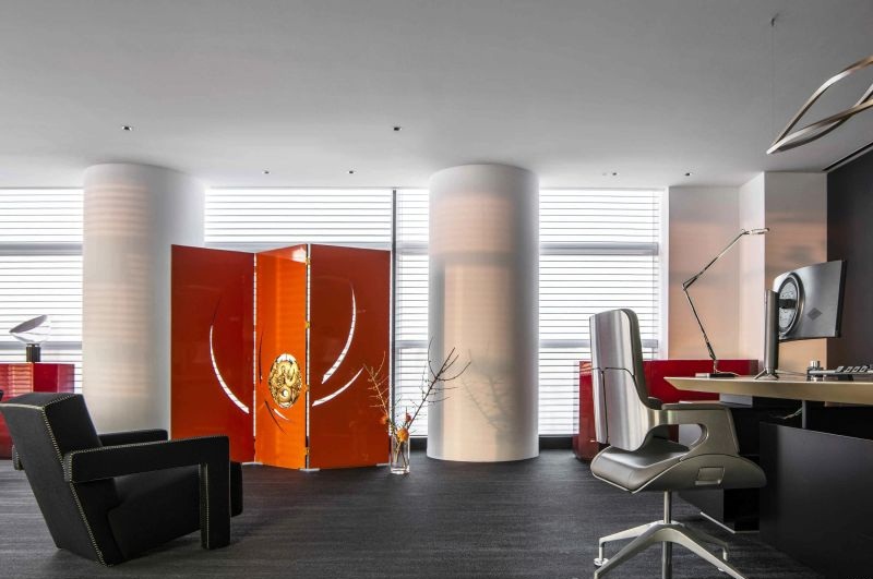 330平投資公司辦公室裝潢設計效果-第3張圖片-上海古都建筑設計集團 330平投資公司辦公室裝潢設計效果-第3張圖片-上海古都建筑設計集團