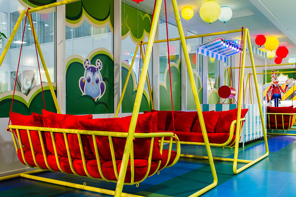 3300平游戲公司辦公室裝修設(shè)計效果-第5張圖片-上海古都建筑設(shè)計集團