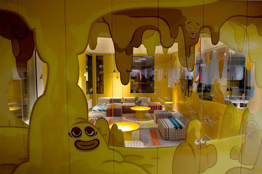 3300平游戲公司辦公室裝修設(shè)計效果-第3張圖片-上海古都建筑設(shè)計集團