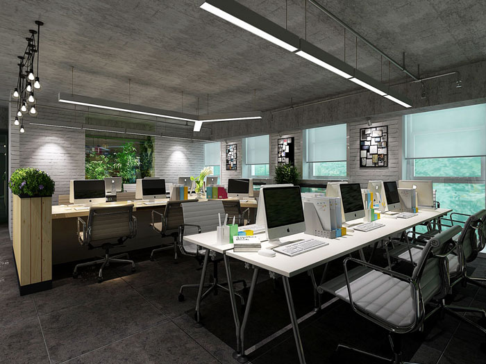 徐匯650平方教育辦公室裝修設(shè)計案例-第2張圖片-上海古都建筑設(shè)計集團