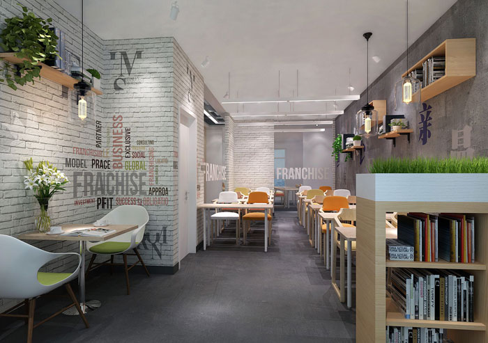 徐匯650平方教育辦公室裝修設(shè)計案例-第1張圖片-上海古都建筑設(shè)計集團