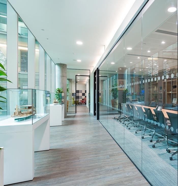 金山1300平集團辦公室裝修設計-第3張圖片-上海古都建筑設計集團 金山1300平集團辦公室裝修設計-第3張圖片-上海古都建筑設計集團