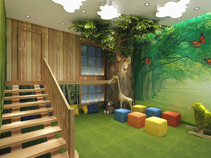 幼兒教育辦公室裝修設(shè)計案例-第4張圖片-上海古都建筑設(shè)計集團(tuán)