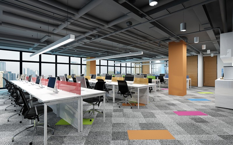 黃浦區(qū)網(wǎng)絡(luò)科技公司辦公室裝修設(shè)計-第3張圖片-上海古都建筑設(shè)計集團