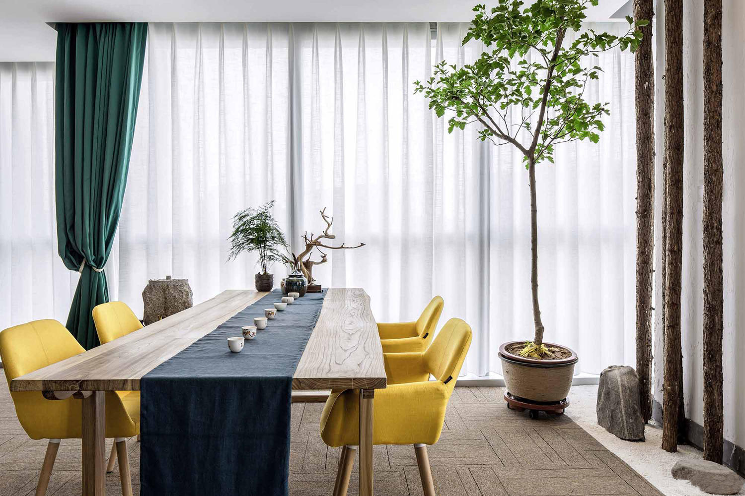 普陀區(qū)180平辦公室裝修自然風格設計-第5張圖片-上海古都建筑設計集團 普陀區(qū)180平辦公室裝修自然風格設計-第5張圖片-上海古都建筑設計集團