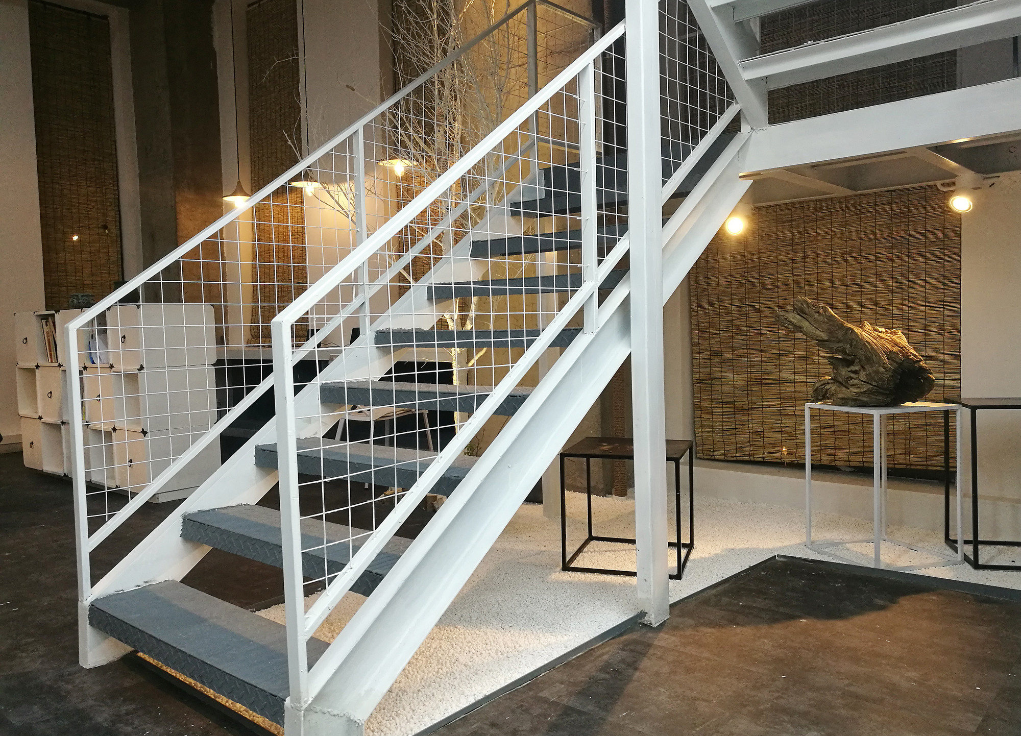 浦東新區(qū)160平辦公室裝修工業(yè)混搭風格設計-第4張圖片-上海古都建筑設計集團