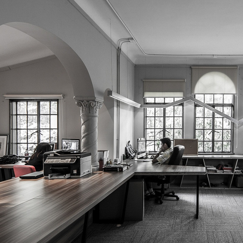 黃浦區(qū)辦公室裝修北歐復古風格設(shè)計-第1張圖片-上海古都建筑設(shè)計集團