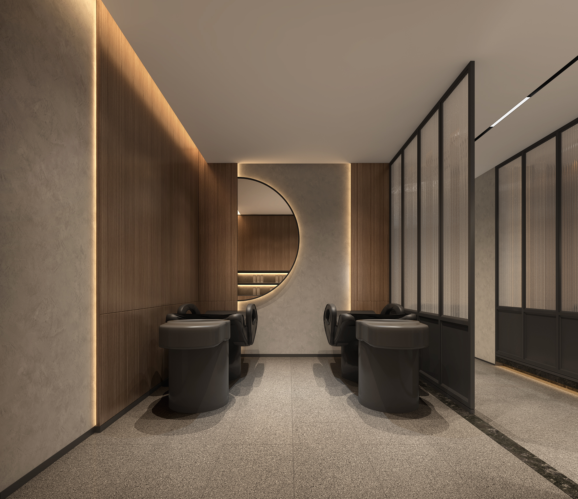 金山區(qū)辦公室裝修理發(fā)店裝修設計-第3張圖片-上海古都建筑設計集團 金山區(qū)辦公室裝修理發(fā)店裝修設計-第3張圖片-上海古都建筑設計集團