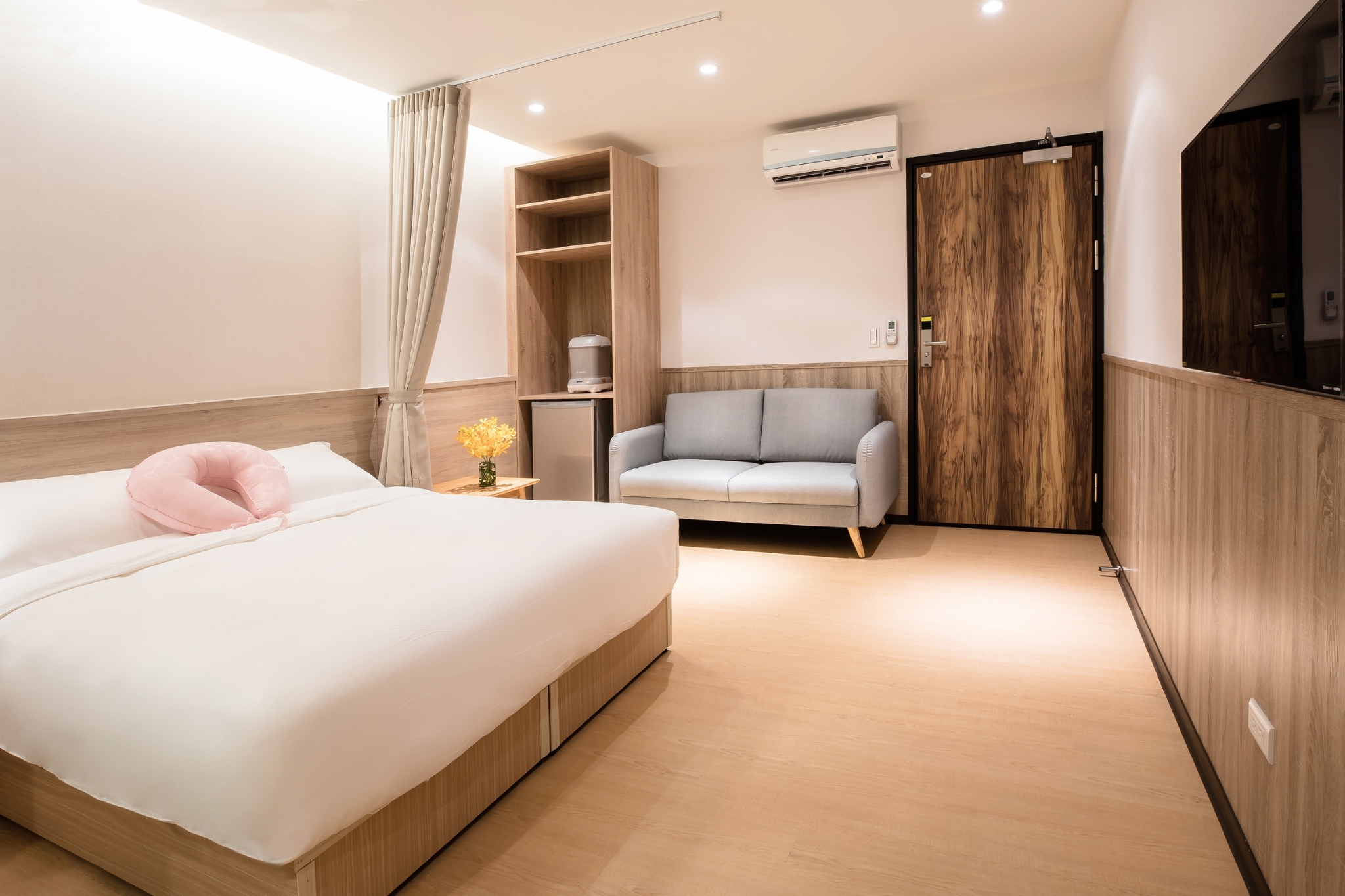 奉賢區(qū)200平月子中心辦公室裝修設(shè)計(jì)-第4張圖片-上海古都建筑設(shè)計(jì)集團(tuán)