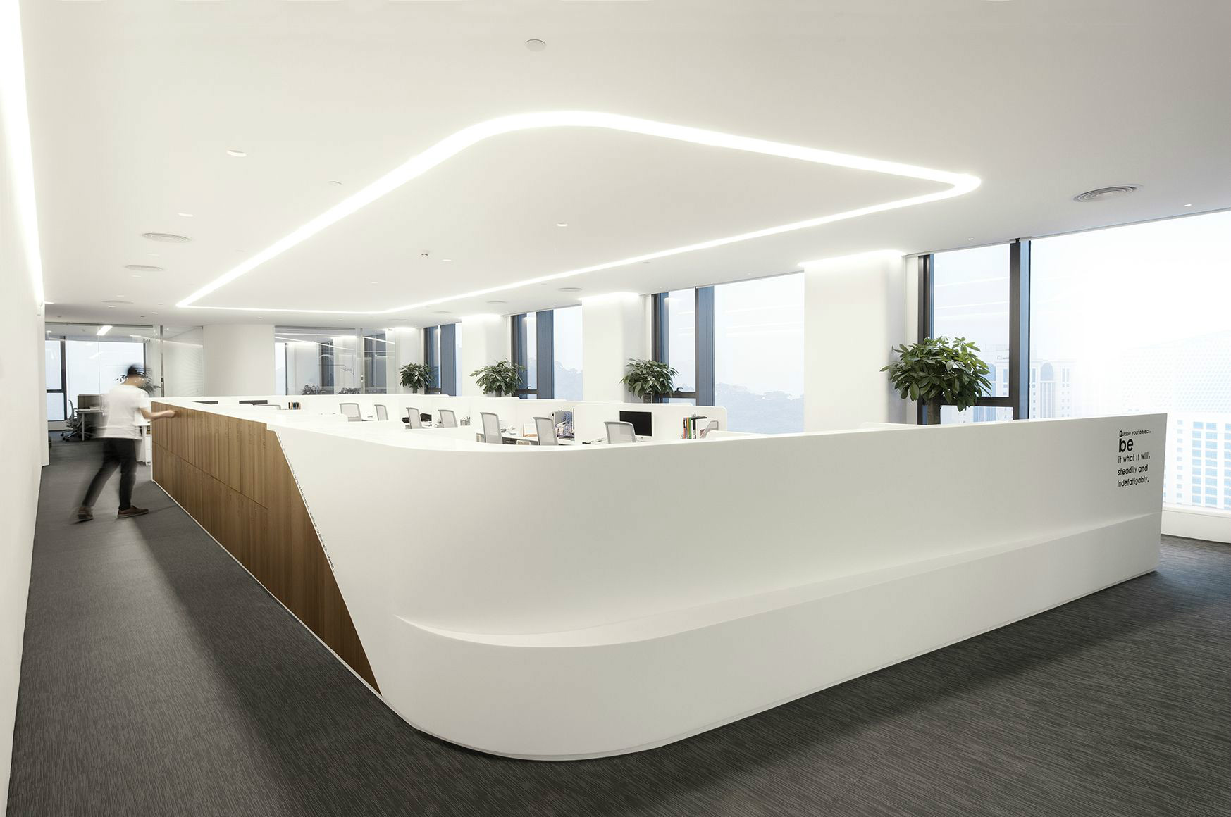 上海辦公室裝修博煒曼辦公空間裝修設計-第5張圖片-上海古都建筑設計集團 上海辦公室裝修博煒曼辦公空間裝修設計-第5張圖片-上海古都建筑設計集團