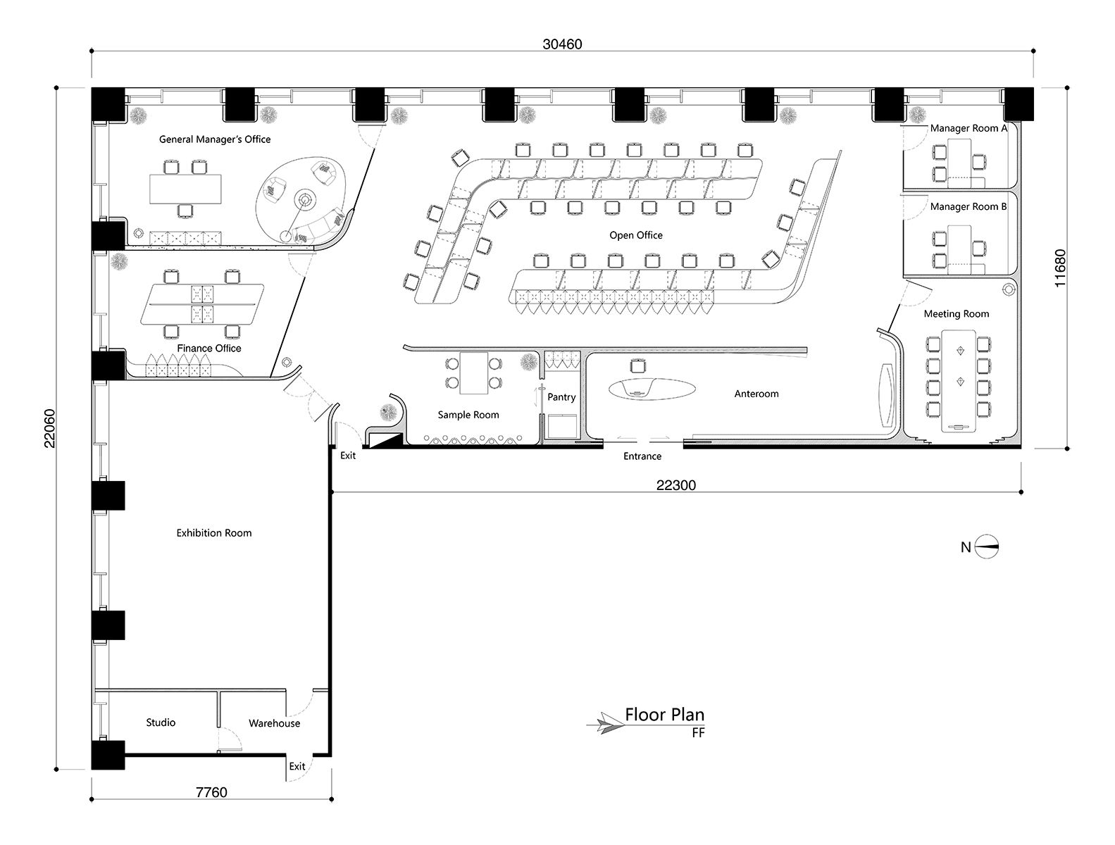徐匯區(qū)高檔辦公室裝修設(shè)計-第1張圖片-上海古都建筑設(shè)計集團(tuán) 徐匯區(qū)高檔辦公室裝修設(shè)計-第1張圖片-上海古都建筑設(shè)計集團(tuán)