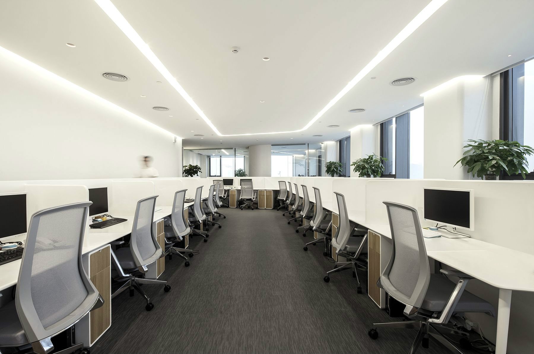 徐匯區(qū)高檔辦公室裝修設(shè)計-第4張圖片-上海古都建筑設(shè)計集團(tuán) 徐匯區(qū)高檔辦公室裝修設(shè)計-第4張圖片-上海古都建筑設(shè)計集團(tuán)