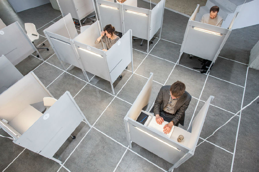 上海辦公室裝修獨(dú)立空間裝修設(shè)計-第5張圖片-上海古都建筑設(shè)計集團(tuán)