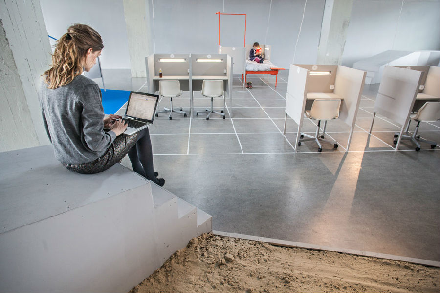 上海辦公室裝修獨(dú)立空間裝修設(shè)計-第2張圖片-上海古都建筑設(shè)計集團(tuán)