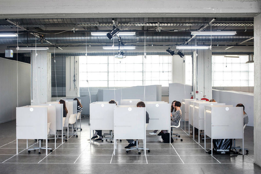 上海辦公室裝修獨(dú)立空間裝修設(shè)計-第4張圖片-上海古都建筑設(shè)計集團(tuán)