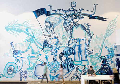 Facebook 總部辦公室裝修設計-第7張圖片-上海古都建筑設計集團 Facebook 總部辦公室裝修設計-第7張圖片-上海古都建筑設計集團