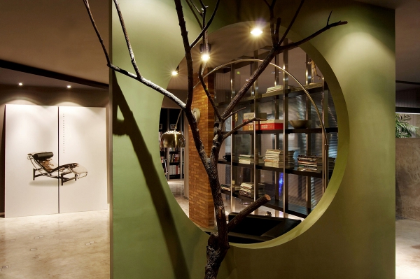 黃浦區(qū)復古展廳裝修設計效果圖-第1張圖片-上海古都建筑設計集團 黃浦區(qū)復古展廳裝修設計效果圖-第1張圖片-上海古都建筑設計集團