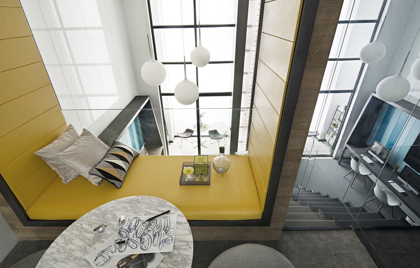 閔行區(qū)50平復式loft風格辦公室裝修設計-第6張圖片-上海古都建筑設計集團 閔行區(qū)50平復式loft風格辦公室裝修設計-第6張圖片-上海古都建筑設計集團