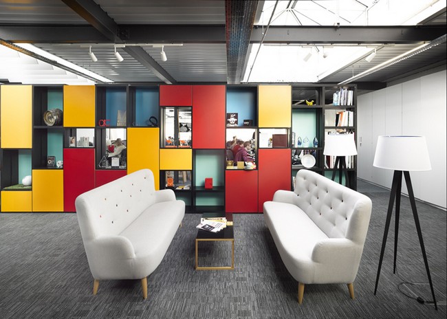 小型創(chuàng)意工作室辦公室裝修設計-第3張圖片-上海古都建筑設計集團 小型創(chuàng)意工作室辦公室裝修設計-第3張圖片-上海古都建筑設計集團