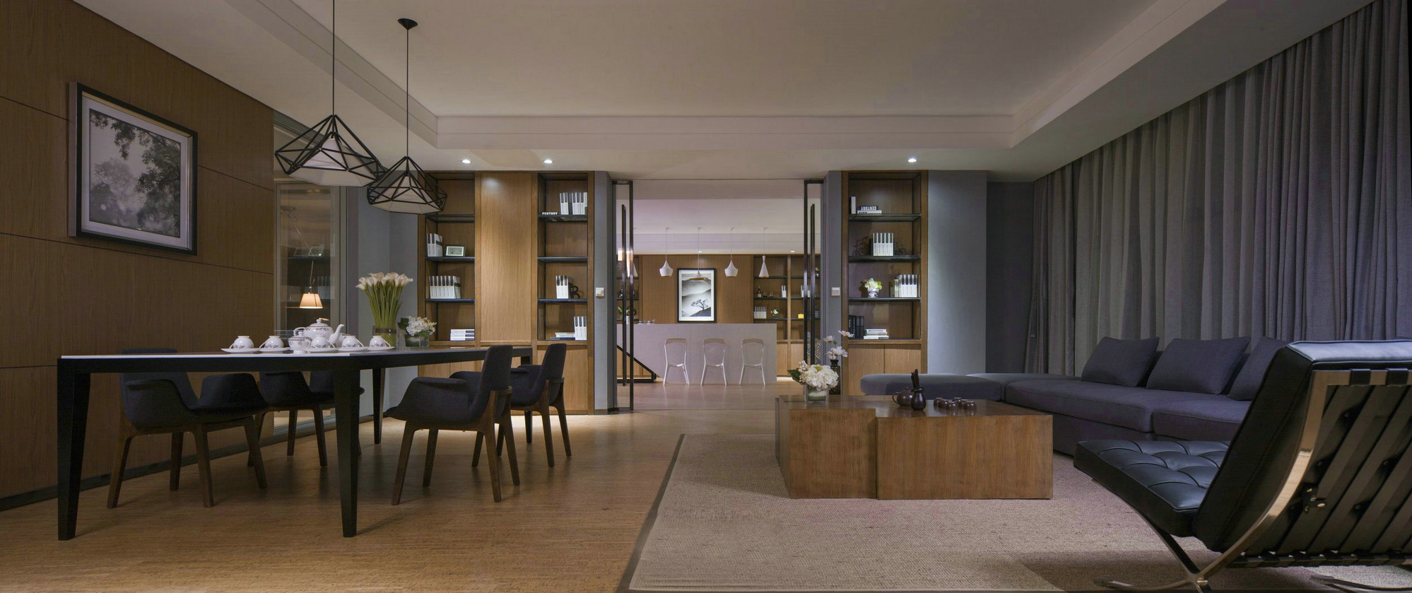 上?，F代時尚風格辦公室裝修設計-第4張圖片-上海古都建筑設計集團