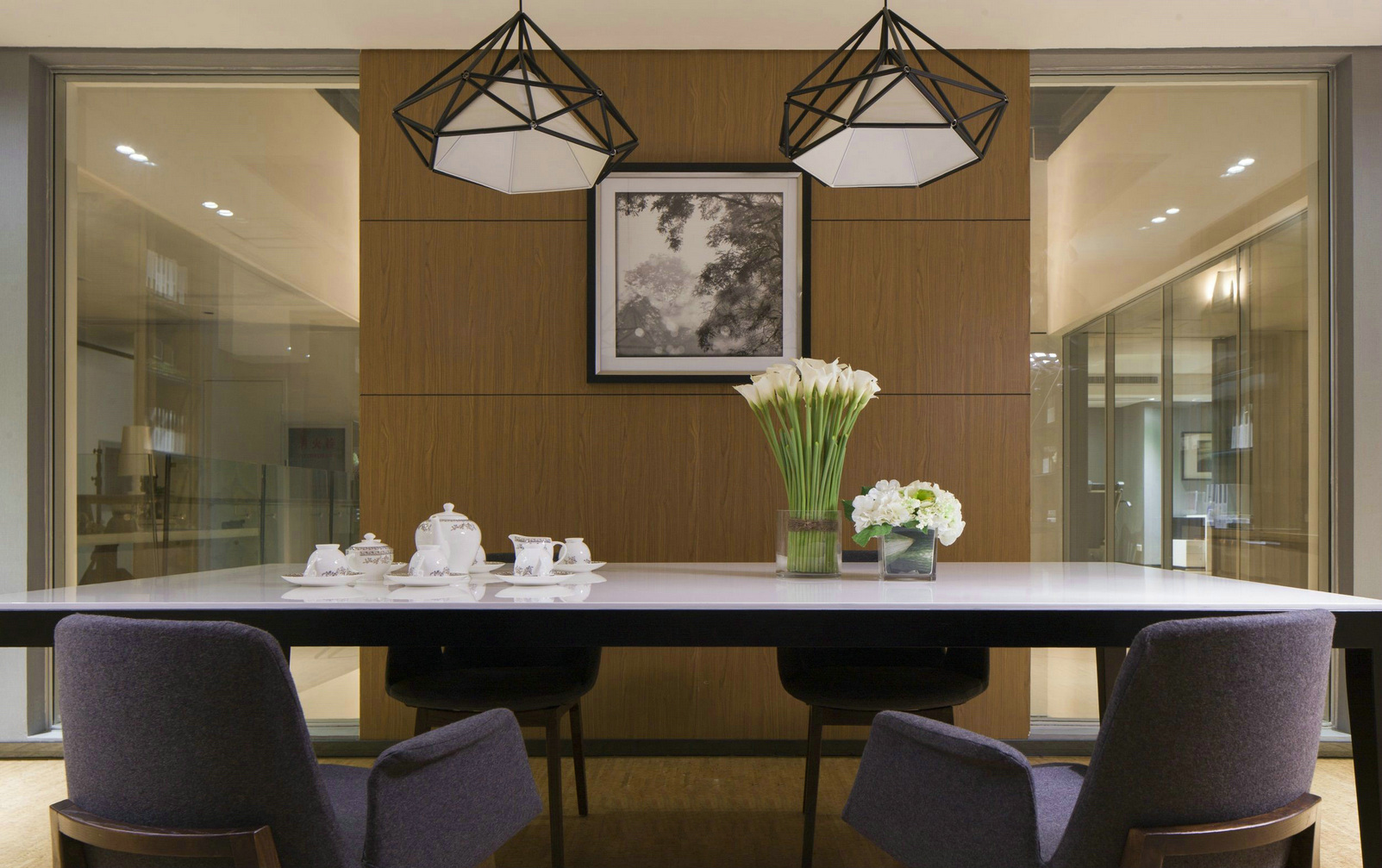 上?，F代時尚風格辦公室裝修設計-第6張圖片-上海古都建筑設計集團