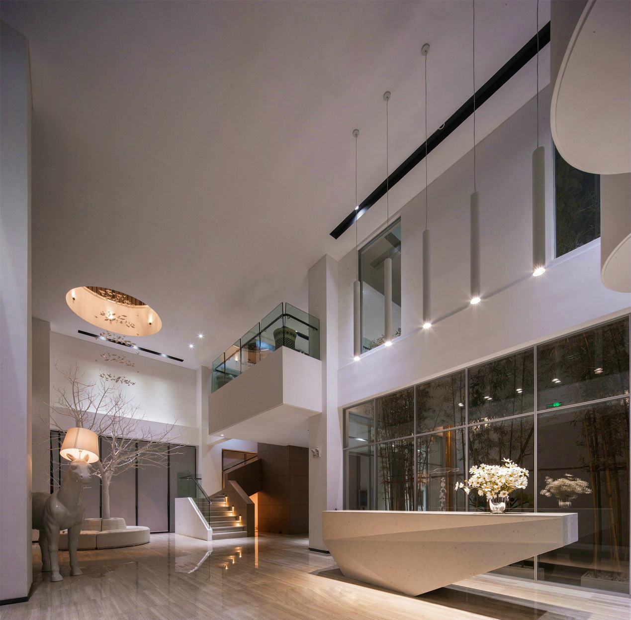 上?，F代時尚風格辦公室裝修設計-第9張圖片-上海古都建筑設計集團