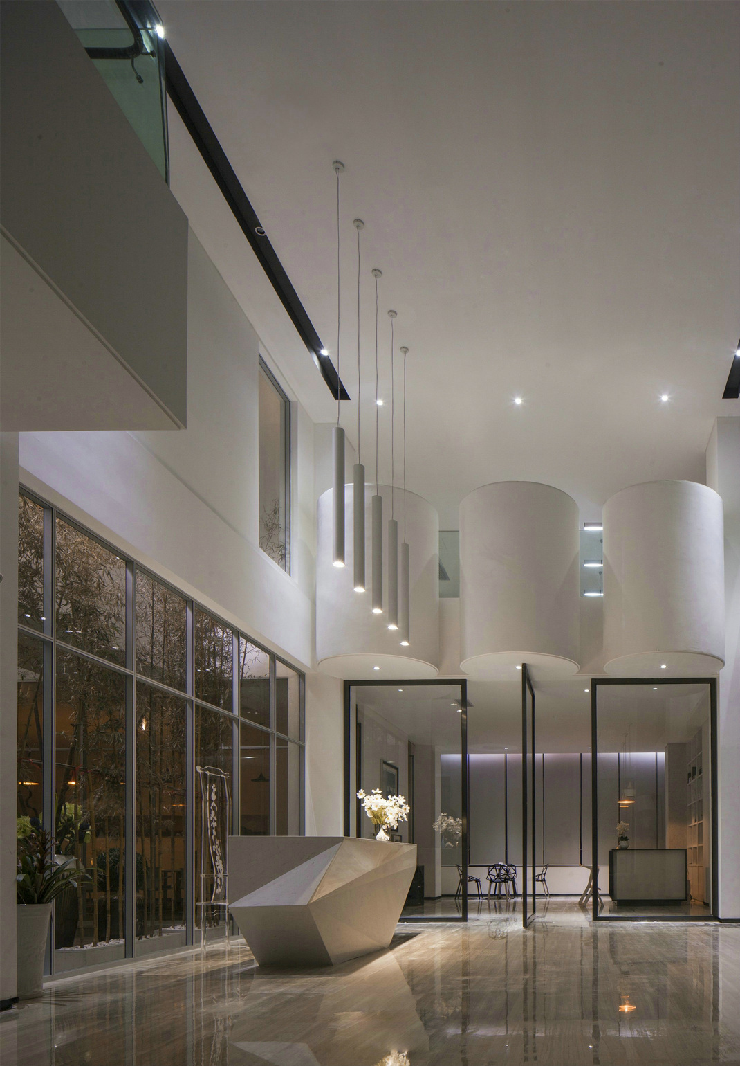 上?，F代時尚風格辦公室裝修設計-第7張圖片-上海古都建筑設計集團