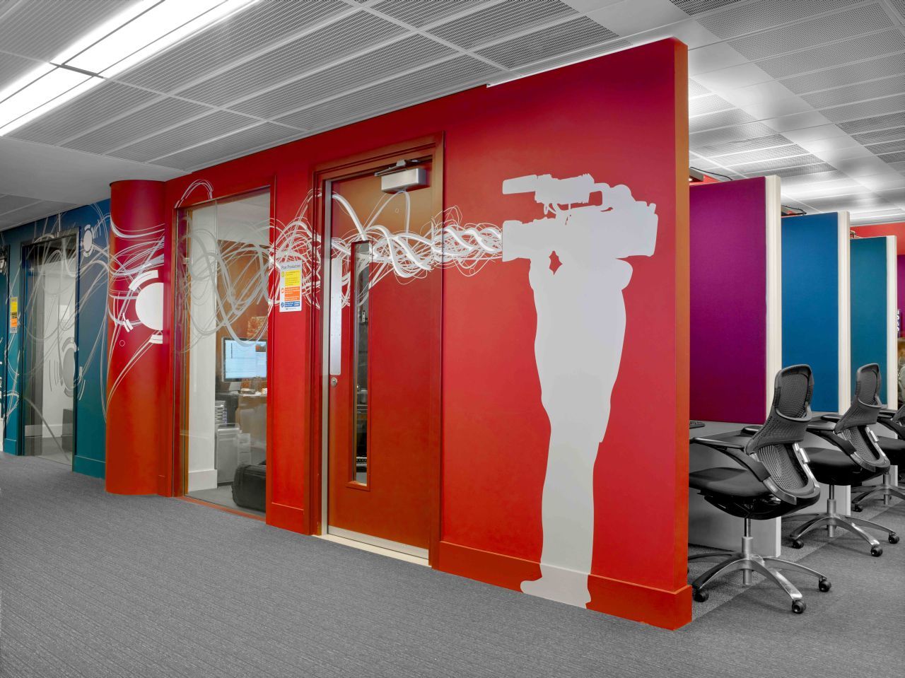 科技風格辦公室裝修設(shè)計效果圖-第5張圖片-上海古都建筑設(shè)計集團 科技風格辦公室裝修設(shè)計效果圖-第5張圖片-上海古都建筑設(shè)計集團