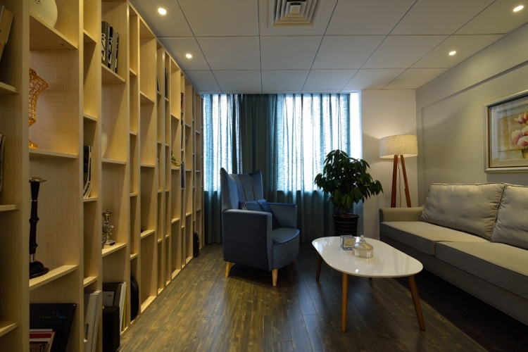 現(xiàn)代簡約時(shí)尚辦公室裝修設(shè)計(jì)-第2張圖片-上海古都建筑設(shè)計(jì)集團(tuán)