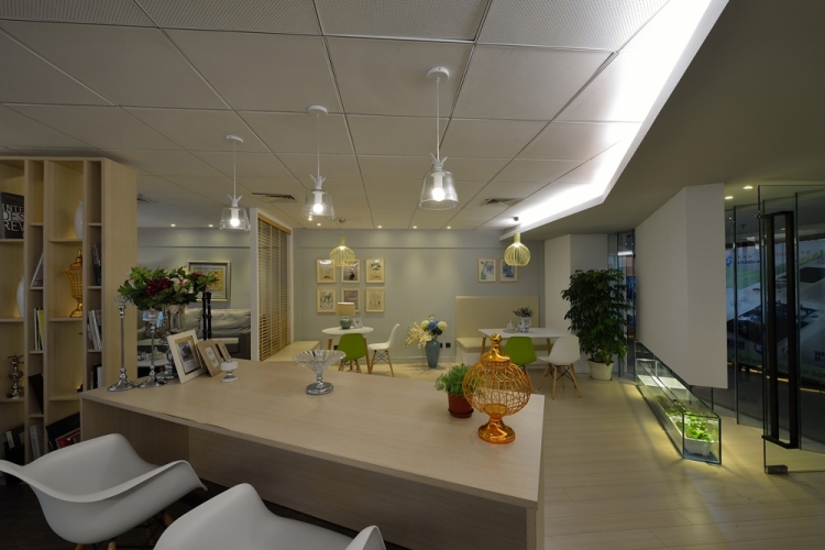 現(xiàn)代簡約時(shí)尚辦公室裝修設(shè)計(jì)-第4張圖片-上海古都建筑設(shè)計(jì)集團(tuán)