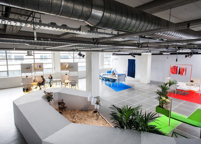 上海簡約工業(yè)風辦公室裝修設計-第3張圖片-上海古都建筑設計集團 上海簡約工業(yè)風辦公室裝修設計-第3張圖片-上海古都建筑設計集團