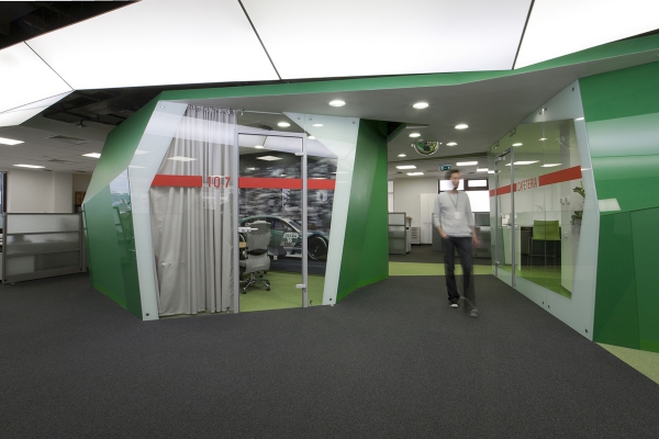 虹口區(qū)100平綠色調(diào)辦公室裝修設(shè)計-第3張圖片-上海古都建筑設(shè)計集團(tuán) 虹口區(qū)100平綠色調(diào)辦公室裝修設(shè)計-第3張圖片-上海古都建筑設(shè)計集團(tuán)