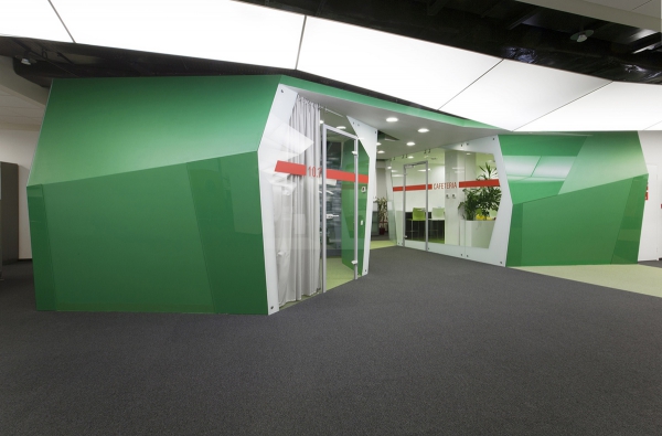 虹口區(qū)100平綠色調(diào)辦公室裝修設(shè)計-第5張圖片-上海古都建筑設(shè)計集團(tuán) 虹口區(qū)100平綠色調(diào)辦公室裝修設(shè)計-第5張圖片-上海古都建筑設(shè)計集團(tuán)