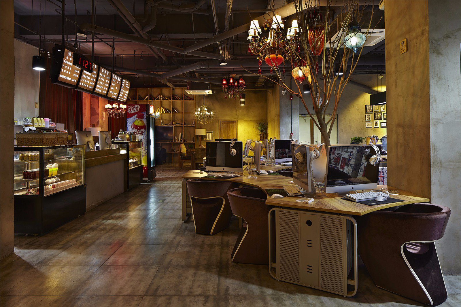 浦東新區(qū)工業(yè)風(fēng)網(wǎng)吧裝修設(shè)計-第6張圖片-上海古都建筑設(shè)計集團(tuán) 浦東新區(qū)工業(yè)風(fēng)網(wǎng)吧裝修設(shè)計-第6張圖片-上海古都建筑設(shè)計集團(tuán)