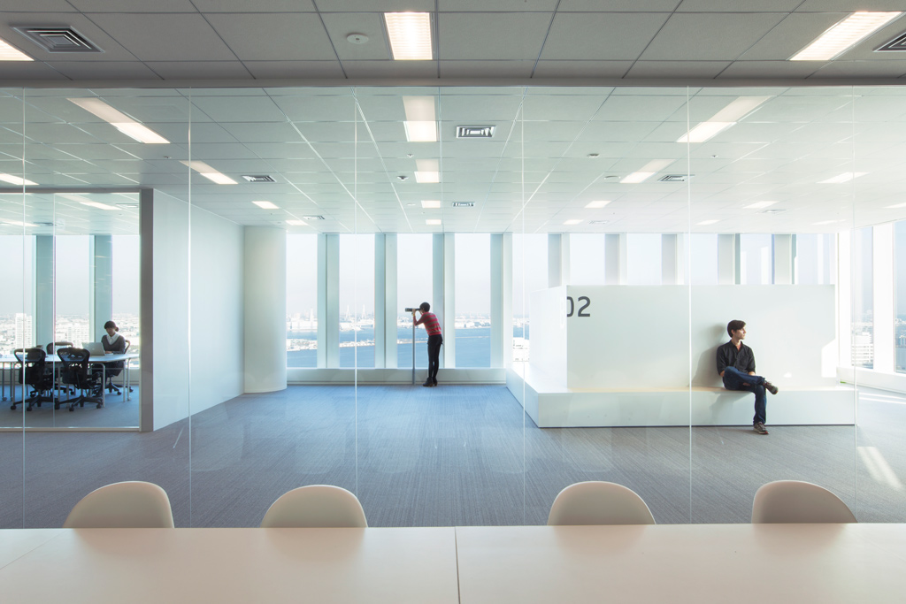 普陀區(qū)潔白簡約風格辦公室裝修設計-第3張圖片-上海古都建筑設計集團 普陀區(qū)潔白簡約風格辦公室裝修設計-第3張圖片-上海古都建筑設計集團