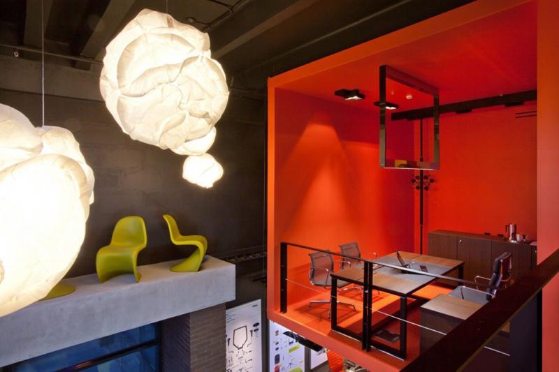 普陀區(qū)辦公室裝修多元色彩風(fēng)格設(shè)計-第3張圖片-上海古都建筑設(shè)計集團