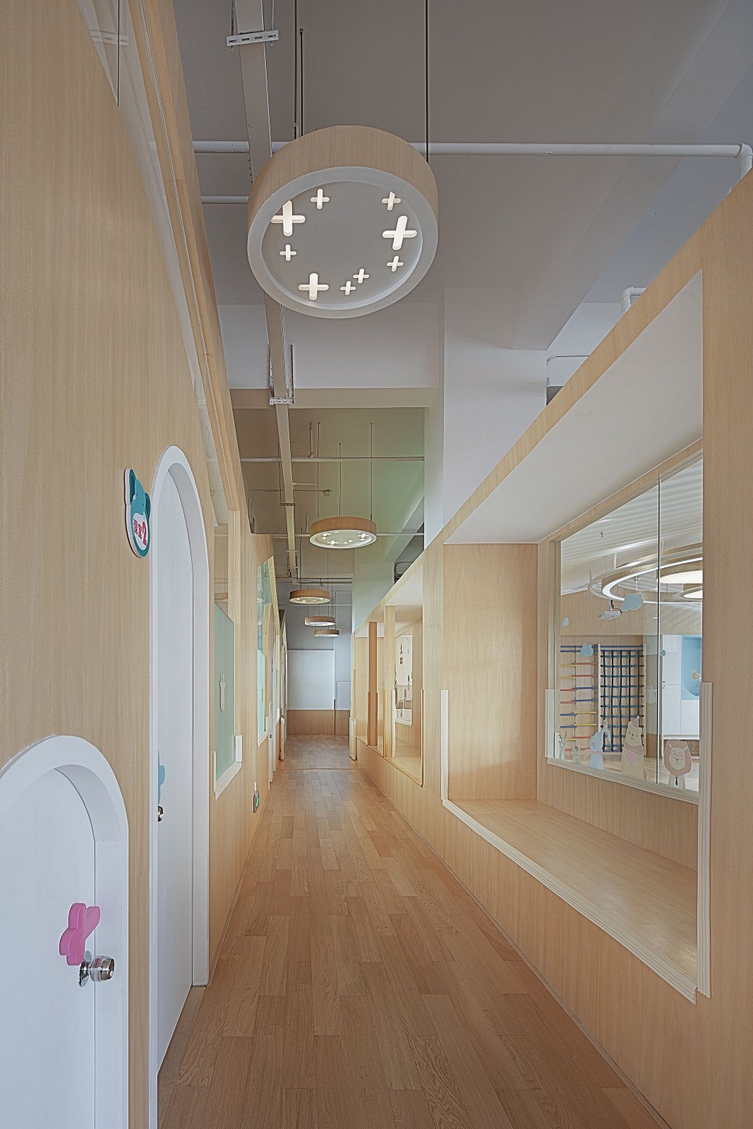 簡約風早教中心辦公室裝修設計-第1張圖片-上海古都建筑設計集團