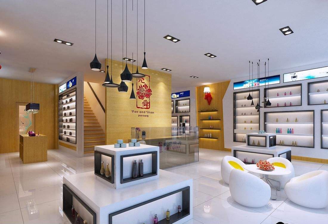 復(fù)古化妝品店裝修設(shè)計-第1張圖片-上海古都建筑設(shè)計集團