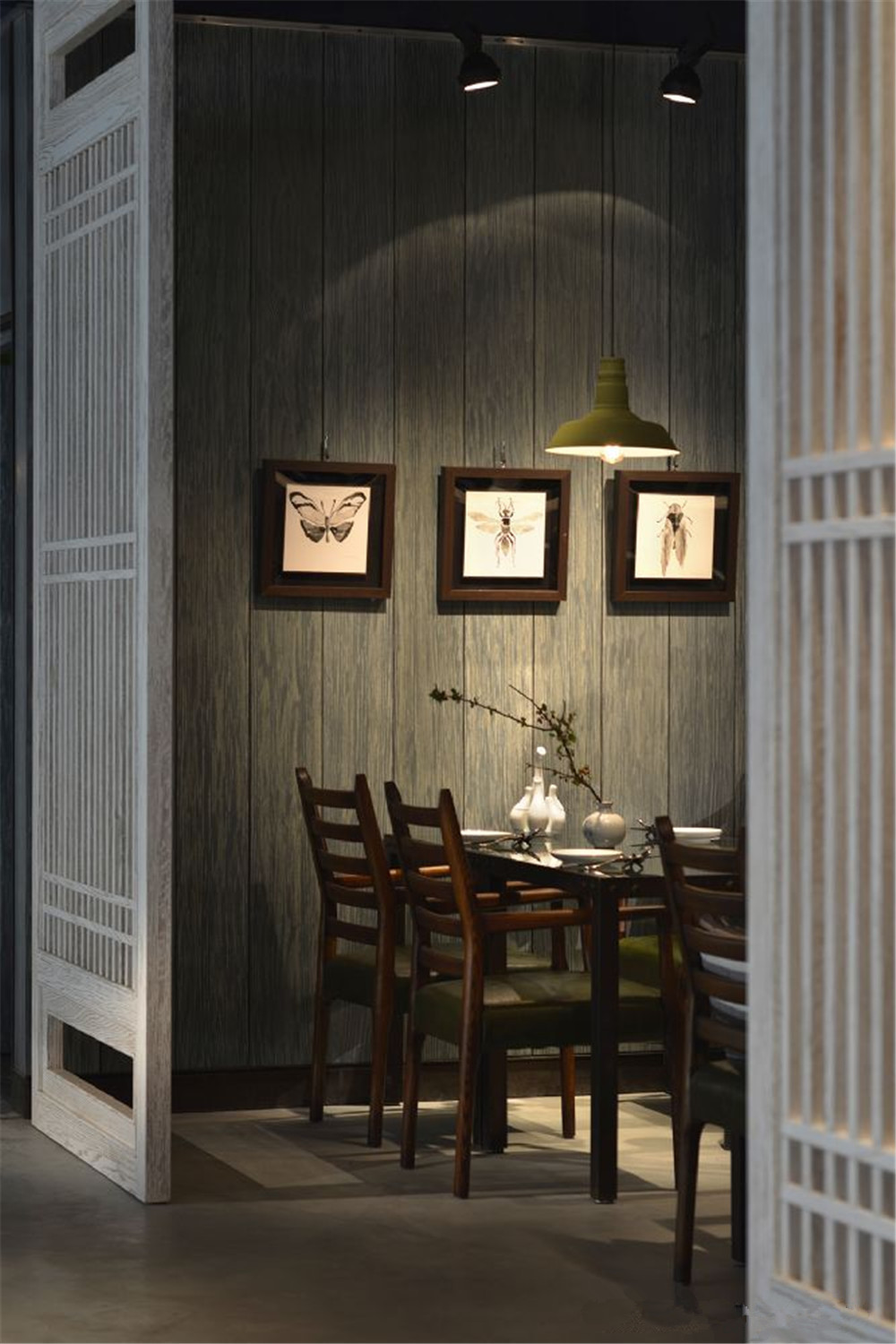 普陀區(qū)中式禪意餐館裝修設(shè)計-第3張圖片-上海古都建筑設(shè)計集團(tuán)