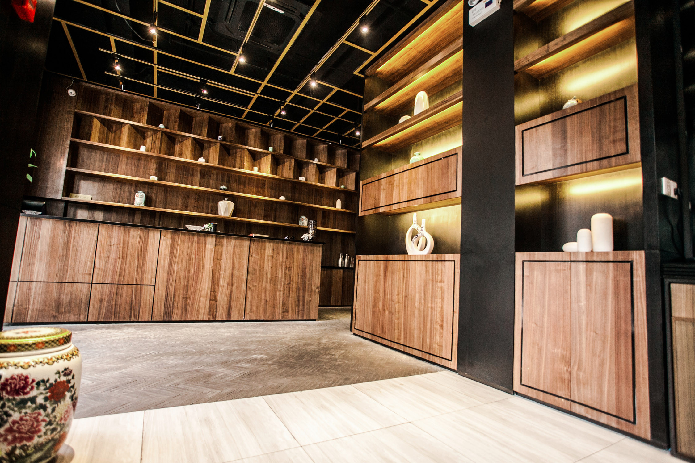 中式拉面館裝修設計-第3張圖片-上海古都建筑設計集團